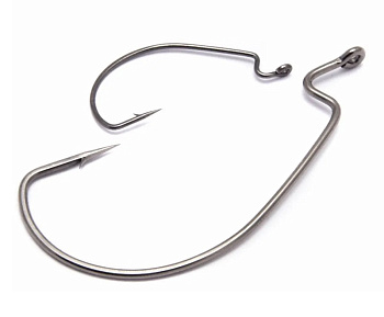 Крючок офсетный HITFISH LW Offset Hook Size 6 Никель 12шт