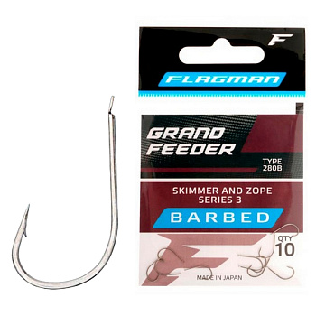 Крючки с лопаткой F-fishing Grand Feeder Skimmer And Zope Series 3 Size 10  