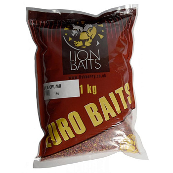 Бойлы тонущие Lion Baits Бойловая крошка Boilie Crumb крупная 1 кг (разноцветная) 