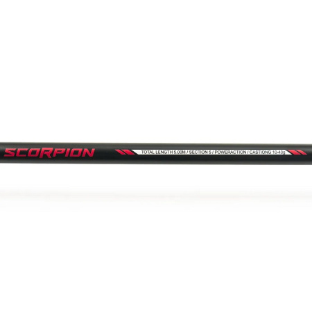 Удилище болонское  Flamingo Scorpion  5м 10-40 гр Телескопическое1