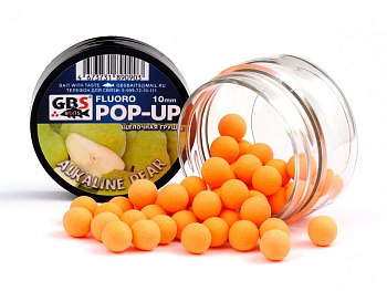Бойлы плавающие GBS Baits   Alkaline Pear 10мм 50 г (Щелочная груша) 