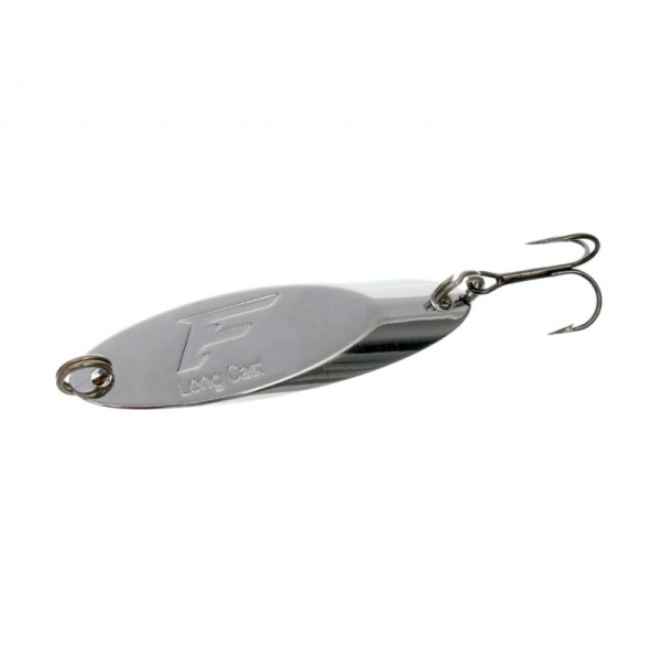 Колеблющаяся блесна F-fishing Long Cast 59 мм 21гр. цв.201 латунь