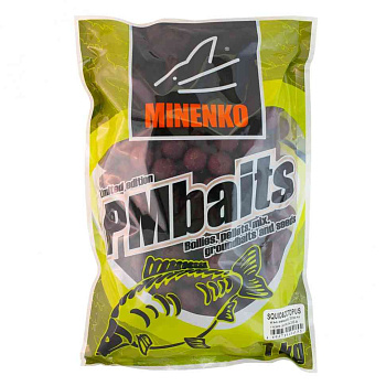 Бойлы пылящие Minenko PMbaits Squid&octopus 20мм 1 кг (Кальмар и осьминог) 