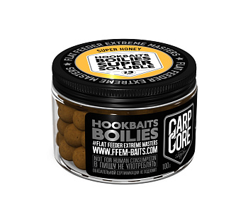 Бойлы пылящие FFEM Baits насадочные Super Soluble Boilies Super Honey 13мм 100 г (Супер мёд) 
