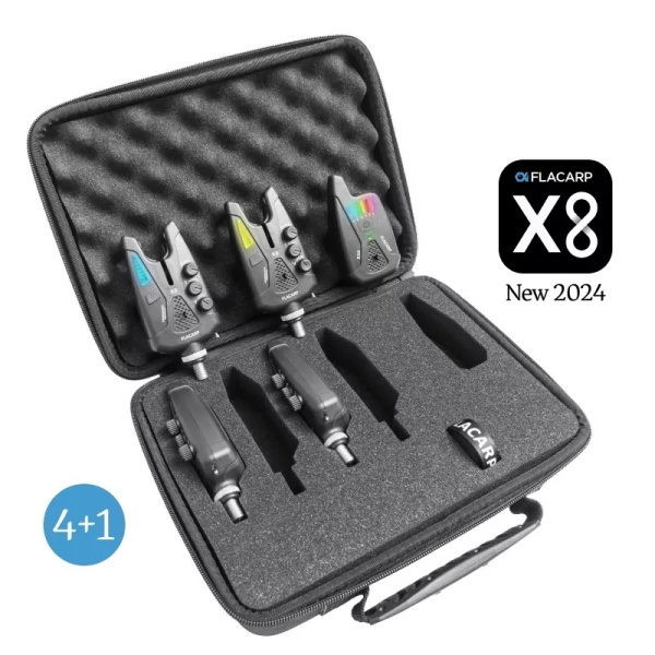 Набор сигнализаторов с пейджером Flacarp X8 4+1 Multicolor11