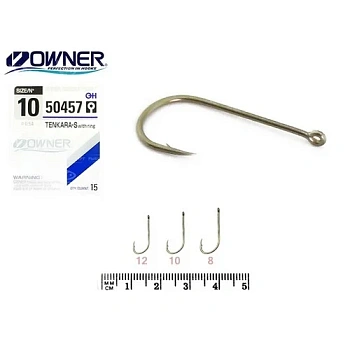 Крючки с колечком Owner Tenkara-S 50457 Size 12  
