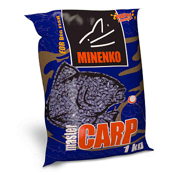 Пеллетс Minenko Master Carp Mussel 5мм 1 кг (Мидия)   Зеленый