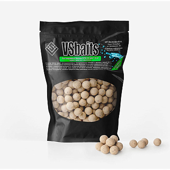 Бойлы пылящие VS Baits  HFN 24мм 1,5 кг (Креветка+земляника) 