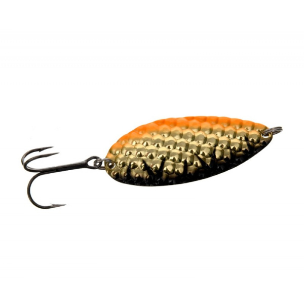 Колеблющаяся блесна F-fishing Flex 63 мм 17гр цв.203 латунь