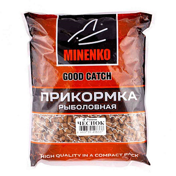 Пеллетс Minenko Good Catch Garlic 5мм 0,7 кг (Чеснок)   Светлый