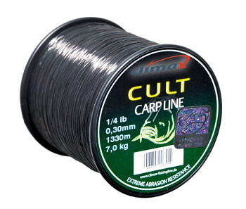 Леска Climax CULT Carpline   1500м 6,2кг/0,28мм (Черная) 