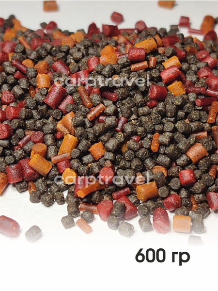 Пеллетс Carptravel Pellets Method stick 2-4 мм 600 г (МЕТОД СТИК)   Темный4