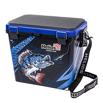 Ящик зимний Helios Ice Fishing Perch синий