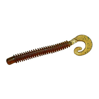 Силиконовая приманка Твистер YUMMY Baits Monster Leech 2(50мм) съедобная (color: 006)