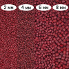 Пеллетс Carpomaniya  Strawberry 2мм 650 г (Клубника)   Красный2