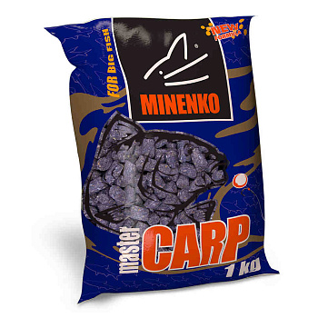 Пеллетс Minenko Master Carp Halibut 14мм 1 кг (Палтус)   Меланжевый