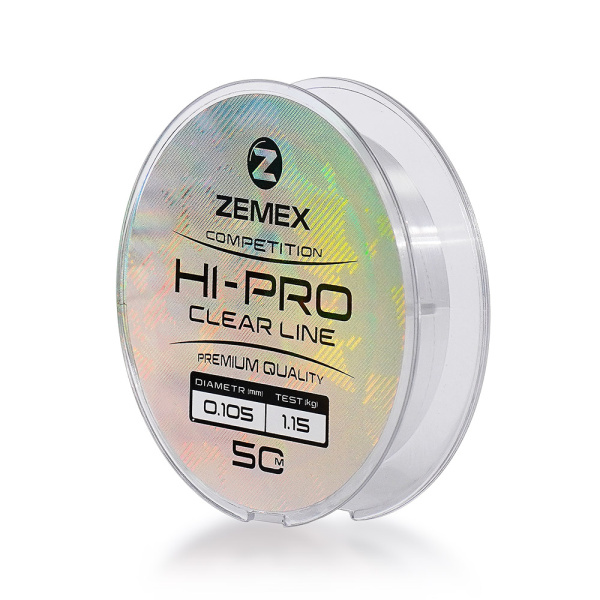 Монофильная леска ZEMEX HI-PRO COMPETITION LINE 50 m_5