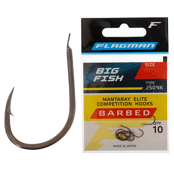 Крючки с лопаткой F-fishing Big Fish Size 14  