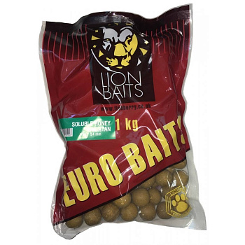Бойлы пылящие Lion Baits Euro Baits Honey Yucatan 24мм 1 кг (Мёд) 