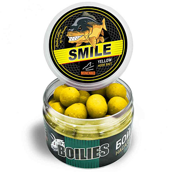 Бойлы тонущие Minenko Насадочные SMILE Squid&octopus 20мм 200 г (Кальмар и осьминог) 