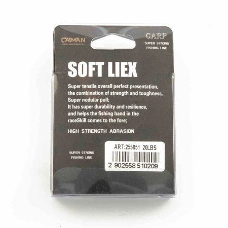 Повод. мат. без оболочки Caiman Soft Flex  10м 20lb (Brown ) 2