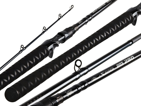 Спиннинг кастинговый Lucky John Black Sense BBS Cast 254 см.35-150г (двухчастное)