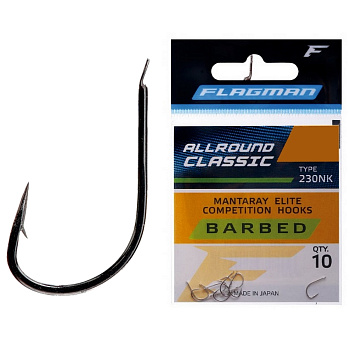 Крючки с лопаткой F-fishing Allround Classic Size 12  