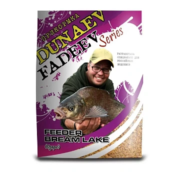 Прикормка фидерная Dunaev - Fadeev Feeder Bream Lake 1 кг (Фидер лещ озеро) 