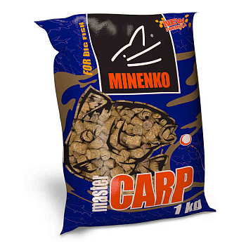 Пеллетс Minenko Master Carp Honey 14мм 1 кг (Мёд)   Желтый