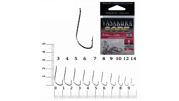 Крючки с колечком EastShark  NEW Vasakura SODE Size 12  