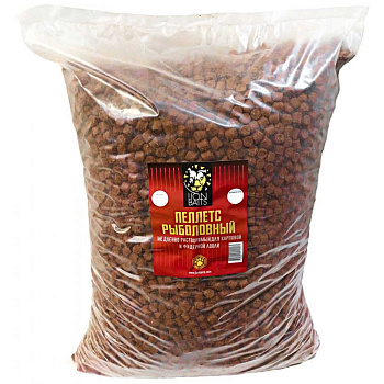 Пеллетс Lion Baits  Halibut 16мм 15 кг (Палтус)   Красный