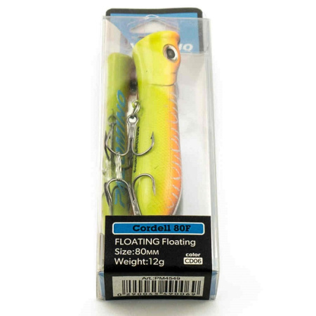 Воблер Palomino Cordell F 80мм 12гр. color006 заглубление 0 Floating3