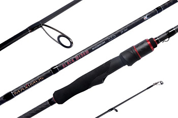 Спиннинг Maximus Black Widow-X Heavy Jig 28H 280 см / 18-56г (двухчастное)