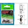Вертлюг с карабином Catcher ROLLING SWIVEL w FASTLOCK SNAP sz6, 10шт