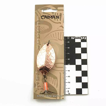 Колеблющаяся блесна Caiman Board 55мм 15гр CN02  латунь