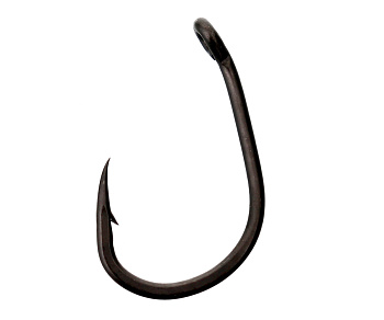 Крючки Carp Pro Wide Gape Twisted Size 8 Black Teflon 