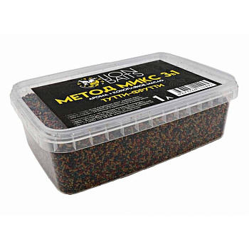 Метод микс 3 в 1 Lion Baits  Fish 0,5 кг (Тутти-фрутти) 