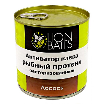 Активатор клёва  Lion Baits рыбный протеин Salmon  0,43 мл (Лосось) 