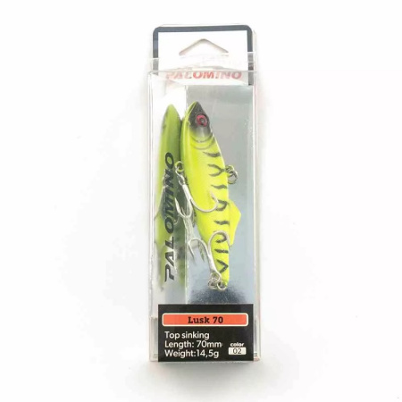 Воблер Palomino ратлин Lusk 70 мм 14,5 гр. цв. 02 заглубление full range1