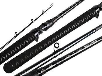 Спиннинг кастинговый Lucky John Black Sense BBS Cast 259 см. / 45-220гр (двухчастное)