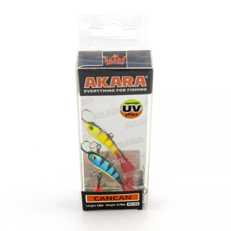 Балансир Akara Cancan 40 мм №30 62 (Синий, желтый, черный) 6 г4