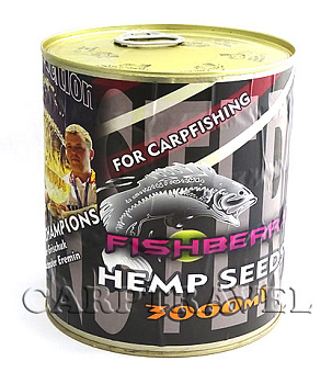 Зерновая смесь Fishberry  Hemp seeds  3 кг (Конопля) 