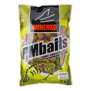 Бойлы пылящие Minenko PMbaits Honey 26мм 1 кг (Мед) 