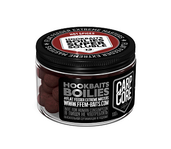 Бойлы пылящие FFEM Baits насадочные Super Soluble Boilies Hot Spices 13мм 100 г (Горячие специи) 