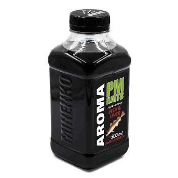 Aroma Minenko PMbaits Fish&liver 0,5 л (Рыба и печень) 
