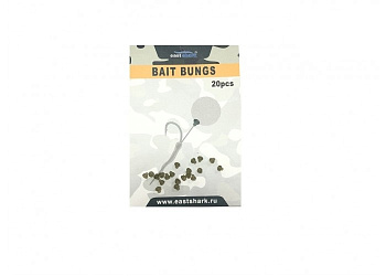 Стопора для бойлов силиконовые  EastShark Bait Bungs  (зеленый)