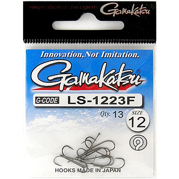 Крючки с колечком Gamakatsu LS-1223F Ring Eye Serie Size 16  