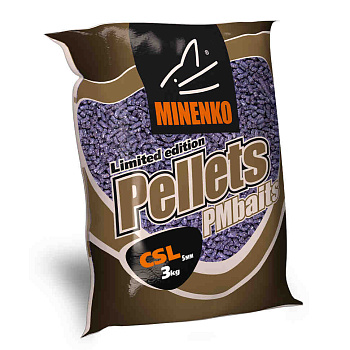 Пеллетс Minenko PMbaits CSL 5мм 3 кг (Без вкуса)   Меланжевый