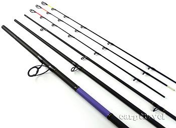 Фидерное удилище F-fishing Squadron Pro Сarp Feeder 13ft / 40-130гр (3+3)